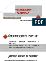 Clase 2.1 - Prescripción y Caducidad