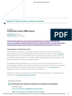 Millimeter Wave (MM Wave) : Enterprise 5G: Guide To Planning, Architecture and Benefits