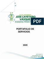 Portafolio de Servicios