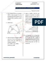Examen de Geometria - Iv Bimestre Secundaria 2do B