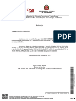 Centro Estadual de Educação Tecnológica "Paula Souza" 106 - Fatec Prof João Mod - Guaratinguetá - Dir Serviços Acadêmicos