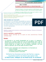 s11 - 1° - Tutoría-Apendo A Valorar y Reconocer La Frustración