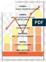 Estadisticas Tarea 2