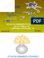Atlas de Armamento Organico de La Familia HK Y Ametralladora MK - 19