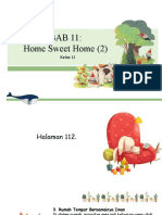 BAB 11: Home Sweet Home (2) : Kelas 11