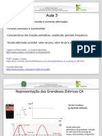 Princípios da tensão e corrente alternadas