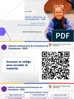 Sistema Institucional de Evaluación de Los Estudiantes - Siee