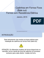 Instalação de Cadinhos em Fornos Fixos (Bale Out) Fornos Com Resistência Elétrica