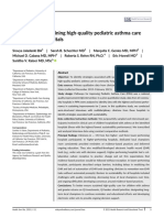 Strategies For Sustaining High-Quality Pediatric Asthma Care in Community Hospitals