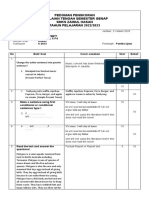 Pedoman Penskoran PTS Bahasa Inggris (K13) Xi