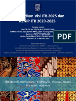 Mewujudkan Visi ITB 2025 Dan RENIP ITB 2020-2025-MSA