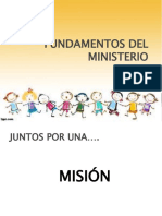 Fundamentos Del Ministerio