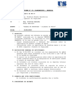 INFORME N°15 PARADA DE SEGURIDAD - Cuidado de Manos