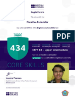 Rivaldo Asnandar: CEFR B2 Upper Intermediate