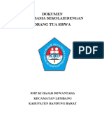 34.dokumen Kerjasama Sekolah SMP Kihajar Dewantara