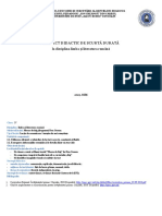 Proiect Didactic de Scurtă Durată La Disciplina Limba Și Literatura Română