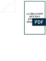 La Relación Que Hay Entre Una Edad y Otra