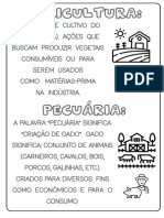 Agricultura e Pecuaria @profrebeca