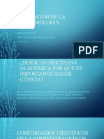 Aplicación de La Epistemologia: Presentado Por: Sindy Alejandra Vergara Luna 102026 - 195