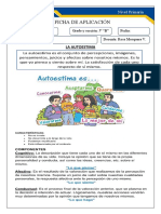 Tutoría - La Autoestima