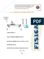 EXPERIMENTO #3 Física 2