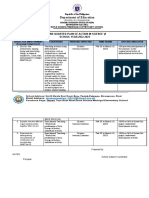 Plan of Action in Science Vi