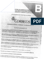 Examenes Correos 2008 y 2009