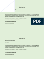 Invitación: Arredondo Navarro, Gimena San Luis