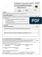 Examen Metacog 2do Emprendimiento