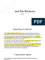 Usa and Pak Relations: Hadia