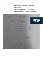 Algebra Matricial y Geometria Analitica