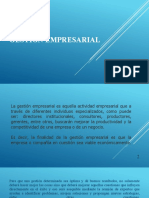 Gestión Empresarial: Mg. José E. Castillo Montalván