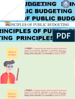 Principles of Public Budgeting