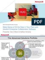 Make Sense of All The Data in Your Plant With Intuition Enterprise Collaboration Software