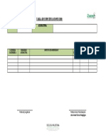 Tabla de Especificaciones 2020: Curso Asignatura