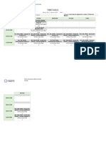 Horario Escolar