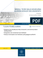 Modul Teori Siklus Kehidupan: Teori Kelekatan Bowlby Dan Ainsworth