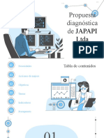 Propuesta Diagnóstica De: Japapi Ltda