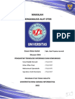 Makalah: Menganalisis Alat Otdr