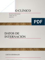 Caso Clínico: Mr. Carla Flores Martinez Tutora: Dra. Auza MARZO 2023