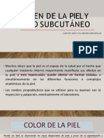 Examen de La Piely Tejido Subcutáneo: Gary Roland O Villanueva Gandarillas