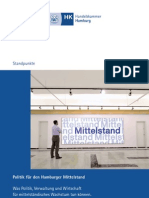 Standpunktpapier - Politik für den Hamburger Mittelstand