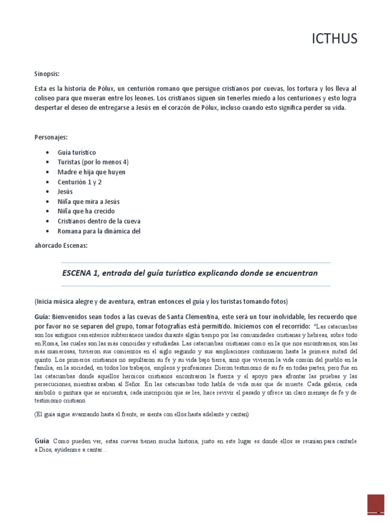 Significado de Icthus y su historia | PDF | Oración | Jesús