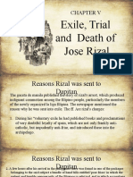 Group 4 Ppt. Rizals Exile Trials and Death