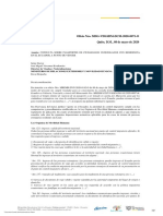 Memorando - Ratificacion de Pasaportes Venezolanos Residentes Hasta 5 Años 08-05-2020