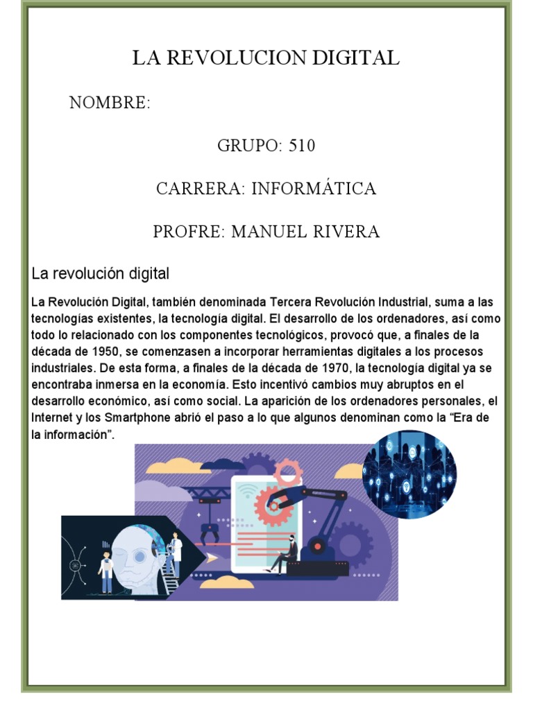 La Revolucion Digital | PDF