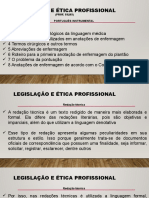 Legislação E Ética Profissional: Português Instrumental