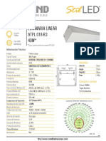 L11a-B-C-G - Luminaria Lineal para Descolgar - Superficie Varias Medidas