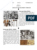 Technology of Different Ages | PDF | Stone Age | Information Age