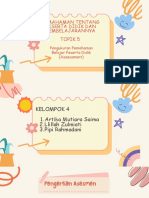 Pemahaman Tentang Peserta Didik Dan Pembelajarannya Topik 5